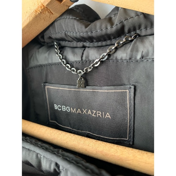 COPY - XS, BCBGMaxAzria, black quilted winter jacket - Picture 5 of 16